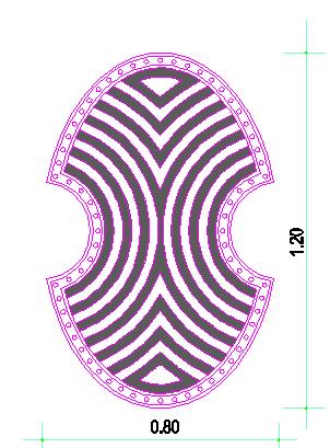 Ασπίδα Γεωμετρικών Χρόνων. Design by Nikolakopoulos Dimitris, Architect